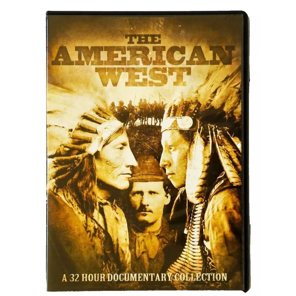 The American West: A 32 Hour Documentary‎ Collection, 8 DVD Set Color & B&W SEAL